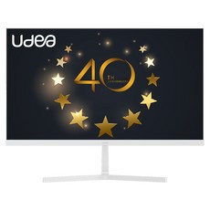 유디아 FHD 제이씨현 EDGE 유케어 VA 홈엔터 100Hz 모니터 화이트