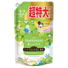 Lenor 蘭諾 Happiness 衣物柔軟精 白葡萄麝香補充包, 1.22L, 1包