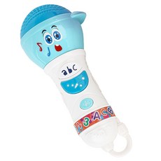 캐스비 플레이 씽씽마이크 완구, 블루, 1개