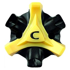 CHAMP Scorpion Stinger Spike釣魚鉤 400入 Zing Tri-Lock, 黃色+黑色, 1個