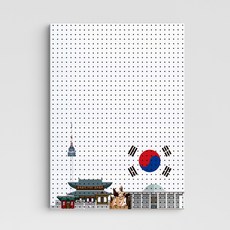 타공판닷컴 UV프린팅 타공판 800 x 1500 mm, 1개, 웰컴서울
