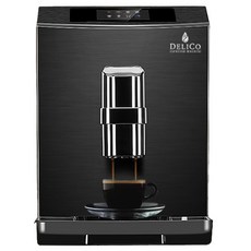 DELICO. Home Barista咖啡機閃亮金屬黑, 閃亮金屬黑, Delico-HS503