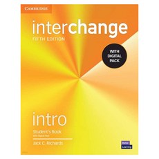 Interchange SB Intro (with Digital Pack), Cambridge