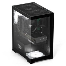 RIT 2024 리트 미들타워 7516S 라이젠5 라이젠 7000 시리즈 지포스 GTX 1660 SUPER, 블랙, 16GB, 512GB, Free DOS, RT-MTP00005