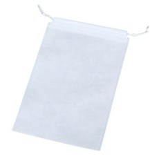 구공칠씨씨 타포린백 부직포 가방 화이트 대형 15 x 20 cm, 50개