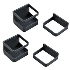 보나라온 벽걸이형 우산 꽂이, 01 블랙, 2개