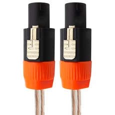 솔탑 스피콘 무산소동선 50C 스피커 케이블 5m, SOLTOP-215, 1개