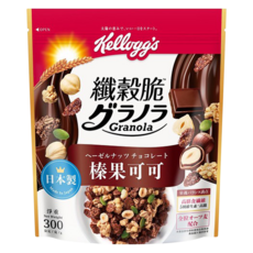 Kellogg's 家樂氏 Granola 纖穀脆 榛果可可, 300g, 1包