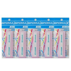 SPOMAX 하이브리드 오버그립, 핑크, 5개 핑크, 5개