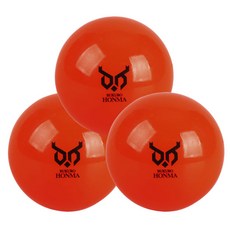 BUKURO HONMA Park高爾夫球 3層, 紅色, 1入, 3個
