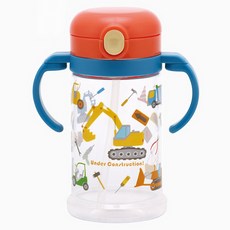 스케이터 KSHW2N 양손 원터치 빨대물통 워킹카, 혼합색상, 370ml, 1개