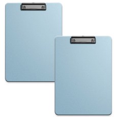 코히모 A4 PP재질 클립보드 3mm 3W321, 2개, 스카이블루 2개, 스카이블루