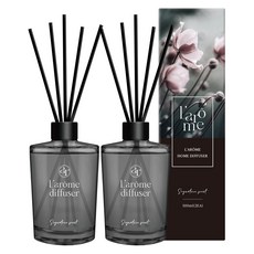 더허브샵 라홈 실내용 디퓨저, 아카시아모링가, 510ml, 2개