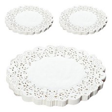 마켓감성 도일리 페이퍼 원형 24cm 150p, 3개