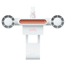 포미니 미피 모니터 선풍기, AP-MFPF001W, 화이트