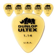Dunlop Ultex Sharp 吉他撥片 6p + 獨木舟鈴撥片 3p, 1組