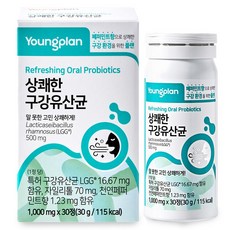 영진약품 상쾌한 특허 LGG 구강 유산균 30g, 30정, 1개