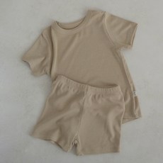 PEEKABOO 童款舒適短袖短褲套裝
