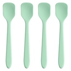 이지실리 실리콘 이유식 요거트 스푼, 민트, 4개