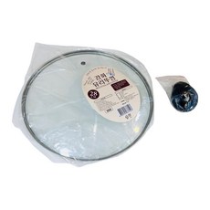 abm 強化玻璃鍋蓋+鍋蓋把手組, 28cm, 1組