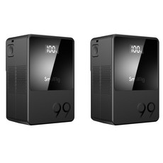 스몰리그 VB99 미니 V마운트 배터리 99W 2p, 2개, VB99(3580)