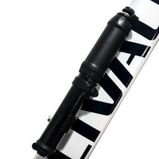 Antis 超輕量 100PSI 手提自行車充氣機, 1個, 黑色