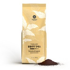 McNulty Coffee 哥倫比亞安地斯研磨咖啡原豆, 1包, 500g