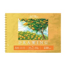 DOOSUNG PAPER 藝術王子春季素描本220g D01, 1個, 25張, A4