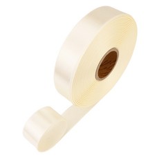 포장넷 공단기본 선물포장 리본끈 40mm, 03 아이보리, 1개, 45m