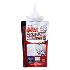 Asahipen 混泥土/水泥/砂漿牆壁用 裂縫防水補修脂泥 200ml, 室內外牆壁裂縫修補, 1包