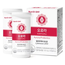 뉴트리디데이 오로라 프로바이오틱스 질유래 유산균 9g