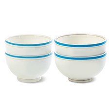 Syracuse CHINA 楓木大碗組, 湯碗+飯碗, 2組, 舒適藍款