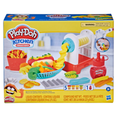 Play-Doh 培樂多 創意廚房系列 螺旋薯條遊戲組 黏土廚房玩具, 1盒