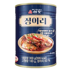 삼포 사골 육수의 깊은 맛의 정어리 통조림, 1개, 300g