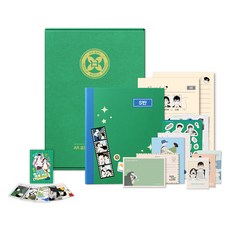 XOPLAY 世紀青蘋果保濕學院AR照片卡+相簿套裝, 綠色