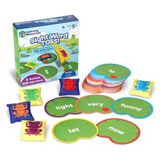 Learning Resources Sightword Toss 英語遊戲 LER4698, 混色
