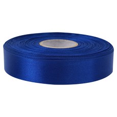 유광 단면 공단 리본 25mm, 21 파랑, 1개, 45m 21 파랑, 1개, 45m