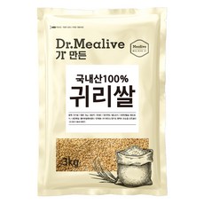 밀리브 귀리쌀, 3kg, 1개