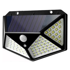 Luaz 太陽能庭院燈 LED 樓梯牆戶外照明燈, 黑色