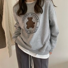 PEONIST 圓形泰迪熊運動衫