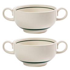 카네수즈 데일리 양손 스프 볼 265ml, 빈티지카키, 2개