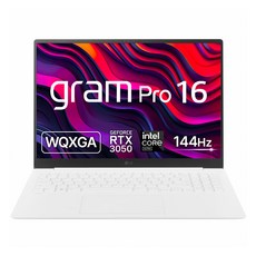 LG전자 2024 그램 Pro 16 코어Ultra5 지포스 RTX 3050, 에센스화이트, 16Z90SP-EA5HK, 512GB, 16GB, WIN11 Home