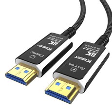 케이베스트 HDMI 2.1 AOC Premium 8K 광 케이블, 1개, 50m