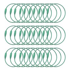마다꾸미 고리 와이어링, 민트그린, 40개 민트그린(와이어링), 랜덤발송(파우치), 40개