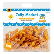 졸리마켓 강아지 대용량 육포 수제 간식, 치킨고구마, 1kg, 1개 치킨고구마, 1kg, 1개