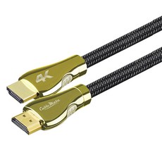 케이블메이트 HDMI 2.0 4K HQ 골드 고급형 케이블, 1개, 2m