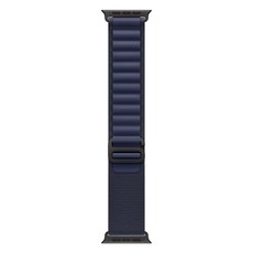 Apple 정품 2024 애플워치 알파인 루프, 네이비 / 블랙, 1개, 44/45/46/49mm, Large