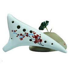 大外牛樂器陶笛, 1個, 單品, 梅花