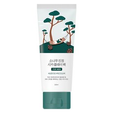 라운드랩 포 맨 소나무 진정 시카 클레이 팩 100ml