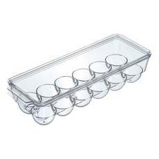 블럭마트 뚜껑있는 냉장고 밀봉 계란 보관함 12구, 1개 1개